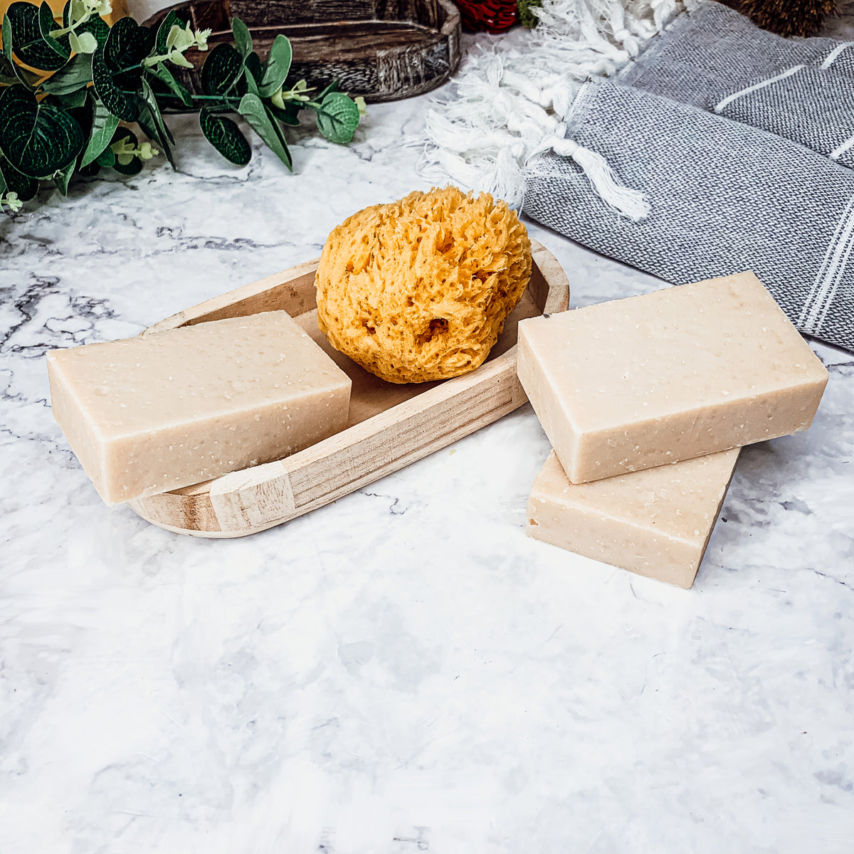 Collagen & Milk Facial Bar – Handmade Anti-Aging Soap for Glowing, Hydrated Skin